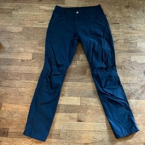 Men's Navy renegade  rock pants - kuhl